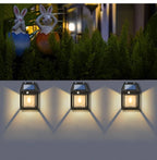 2 Set Solar Wall Lamp Outdoor