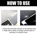 Professional Car Interior Cleaner Set of 3