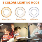 Clamp on Desk Lamp 360° Flexible Eye Friendly
