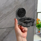 Wall-Mounted Hair Dryer Holder with Suction Cup