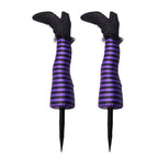 Witch Legs Halloween Decoration