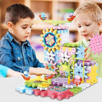 263 Pcs Kids Building Blocks Kit