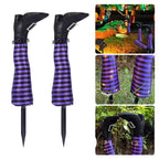 Witch Legs Halloween Decoration