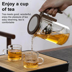 Water Separation Glass Teapot