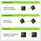 Digital Angle Gauge with Laser
