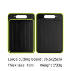 4-in-1 Cutting Board with Thawing Tray and Knife Sharpener