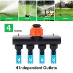 Garden Hose Splitter 4 Way