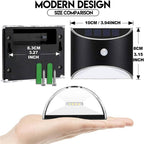 Fence Light Stair Lights Outdoor - Motion Sensor