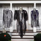 Scary Realistic Halloween Hanging Decorations Outdoor And Indoor - Set Of Three