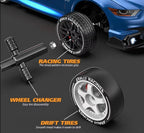 DRIFTIGNITE – 4WD RC drift car with especially slippery tires