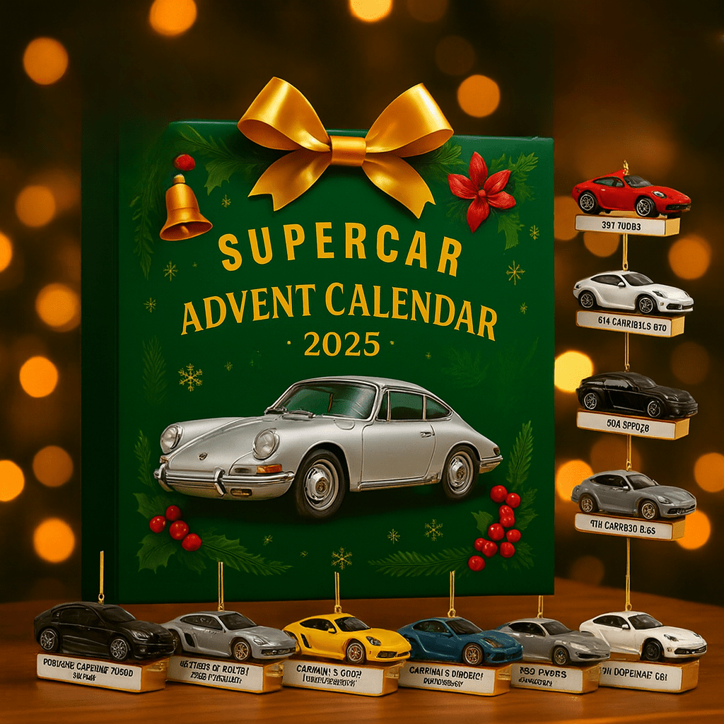 DRIVEVENTURE – Supercar Countdown Calendar: 24 Miniatures