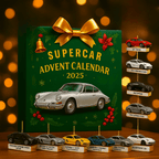 DRIVEVENTURE – Supercar Countdown Calendar: 24 Miniatures