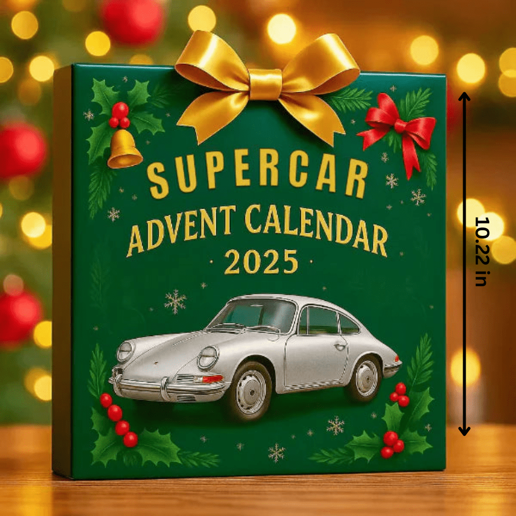 DRIVEVENTURE – Supercar Countdown Calendar: 24 Miniatures