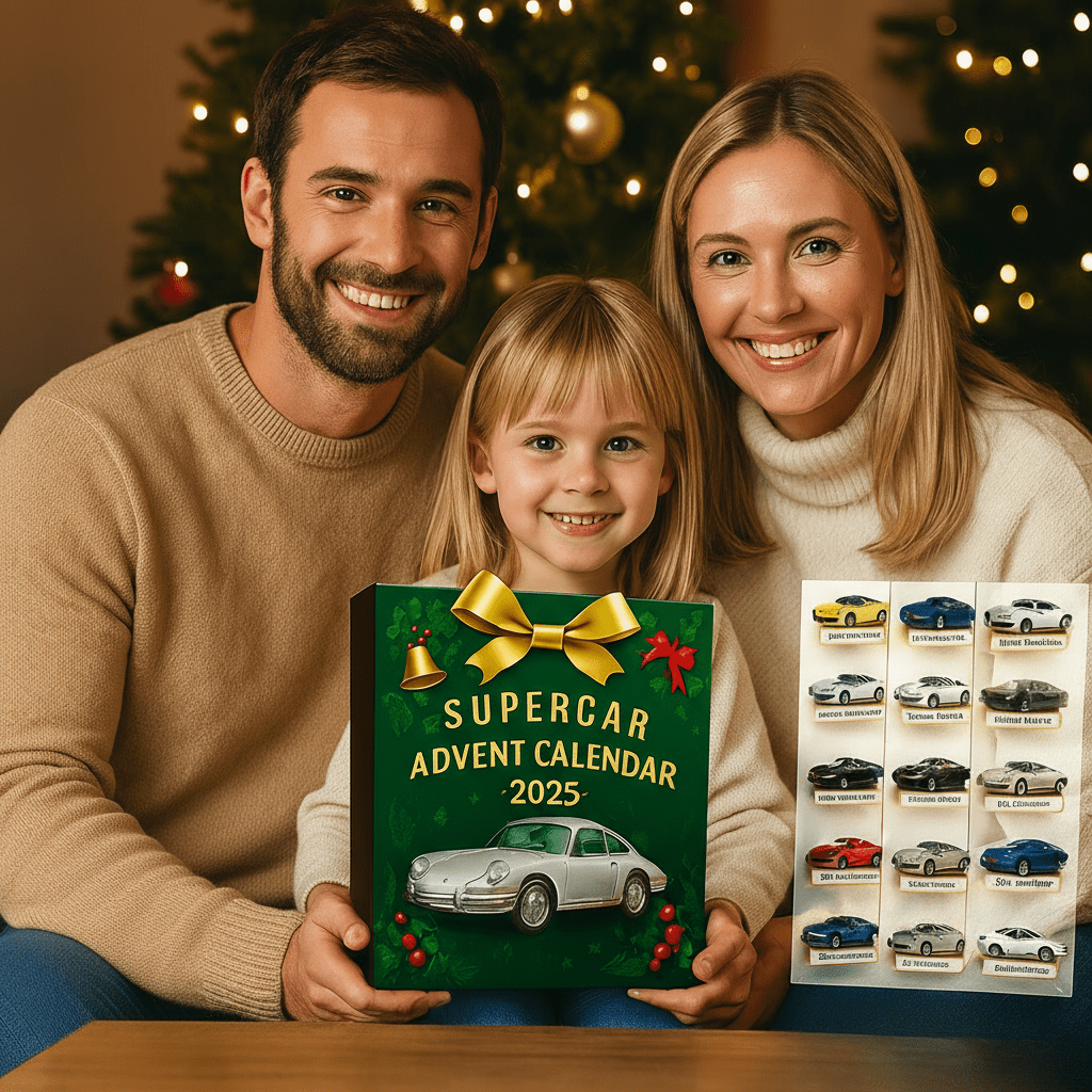 DRIVEVENTURE – Supercar Countdown Calendar: 24 Miniatures