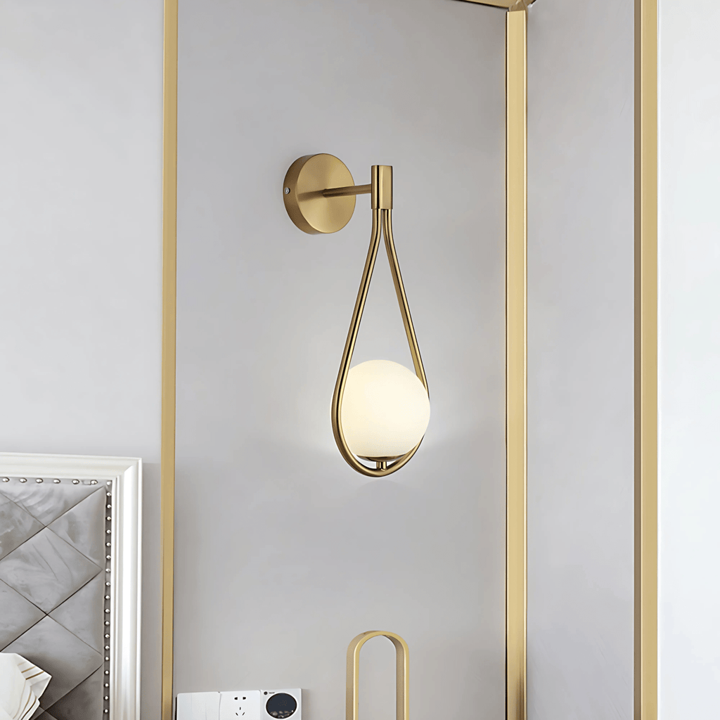 Droplet Wall Light | Modern Teardrop Wall Lamp