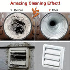 Dryer Vent Cleaning Made Easy with Lint-Cleaner Tool