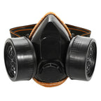 Dual Filter Cartridge Respirator Mask with Goggles