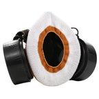 Dual Filter Cartridge Respirator Mask with Goggles