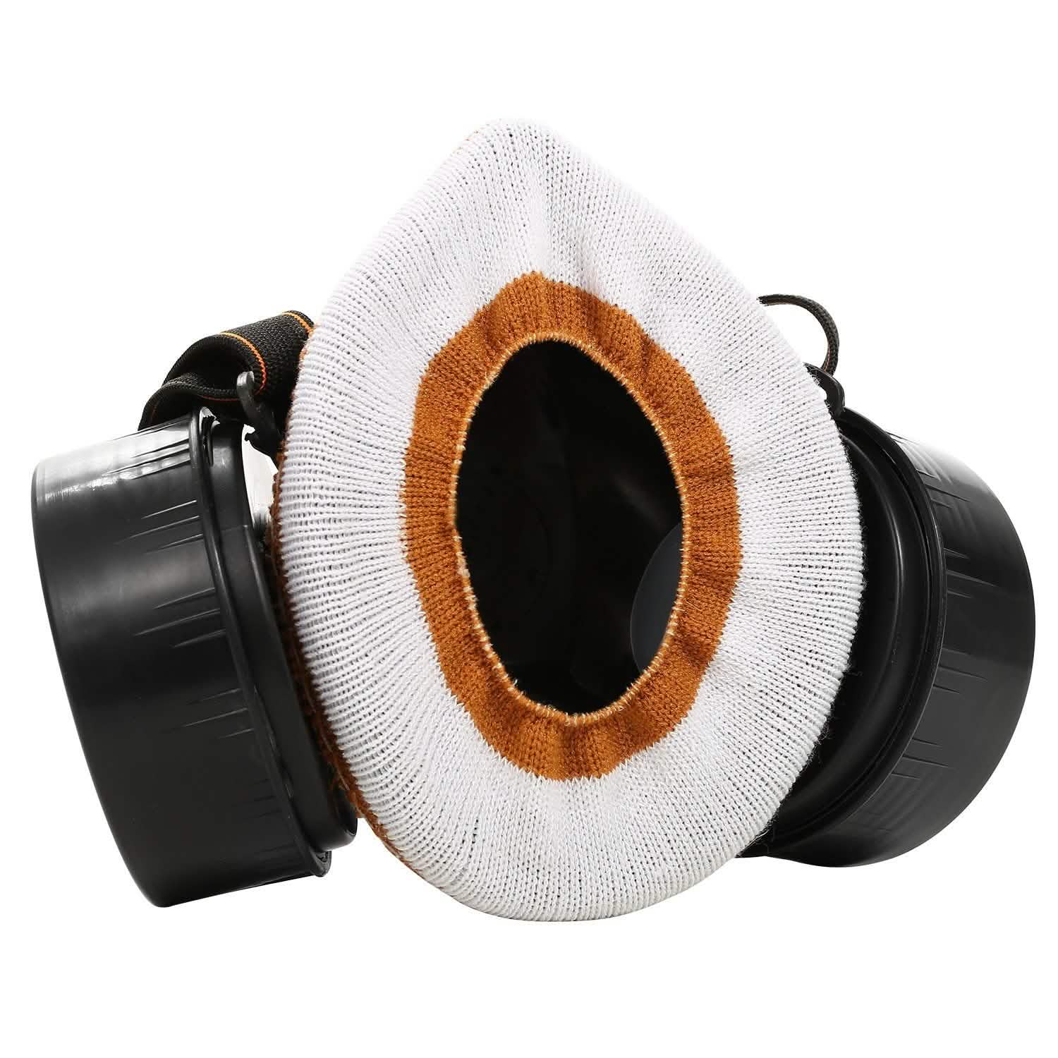Dual Filter Cartridge Respirator Mask with Goggles