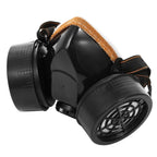 Dual Filter Cartridge Respirator Mask with Goggles