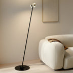 Dual Head Floor Lamp Modern Contemporary Adjustable Arch