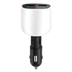 Dual USB Car Charger with Low Voltage LED Display