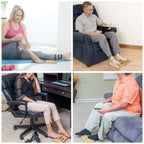 Dual Wooden Stress Relief Massage Foot Roller Acupressure