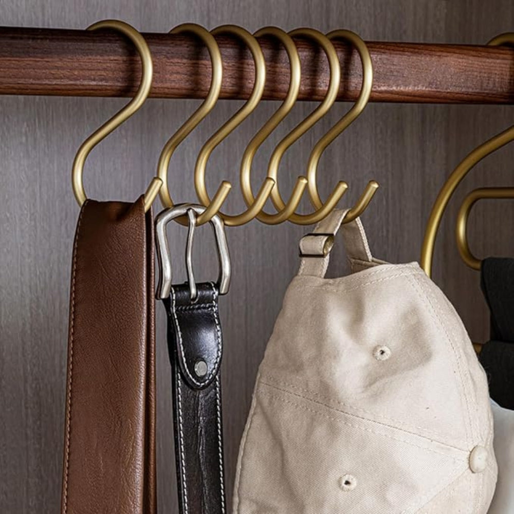 Sturdy S-Hook Hangers | Pack of 3