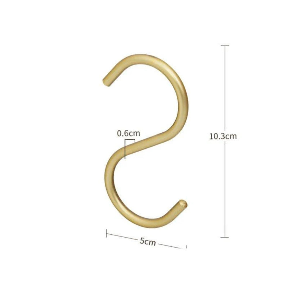 Sturdy S-Hook Hangers | Pack of 3
