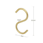 Sturdy S-Hook Hangers | Pack of 3