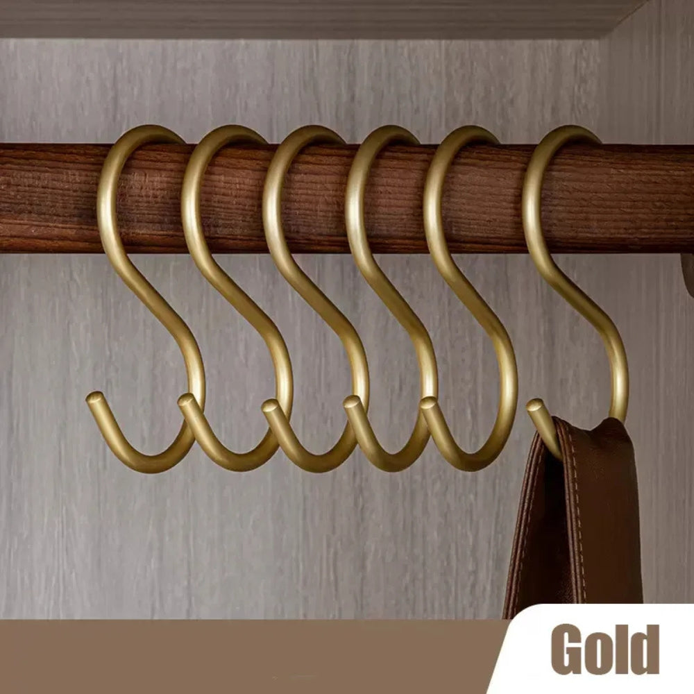 Sturdy S-Hook Hangers | Pack of 3