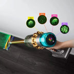 Dyson V15 Detect Absolute Stick Vacuum Cleaner HEPA Filtration - Gold (447294-01)