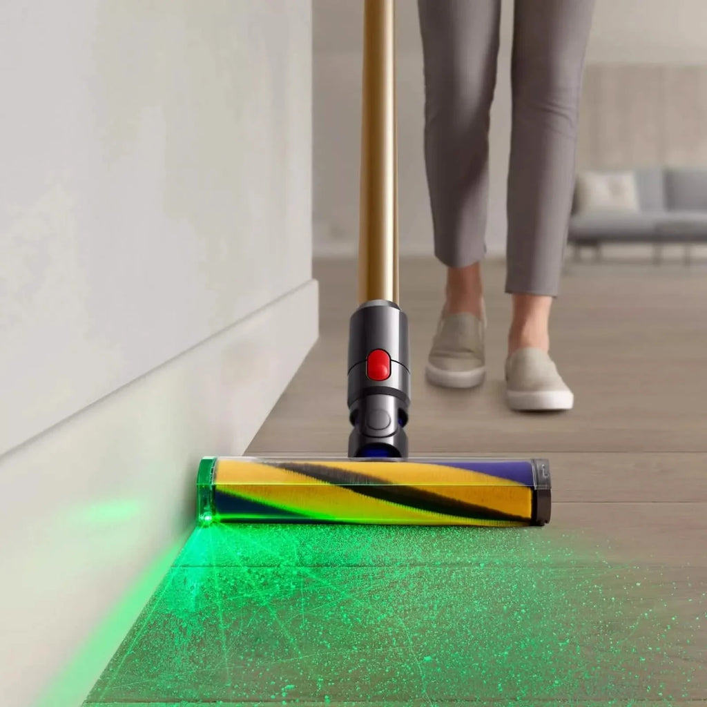 Dyson V15 Detect Absolute Stick Vacuum Cleaner HEPA Filtration - Gold (447294-01)