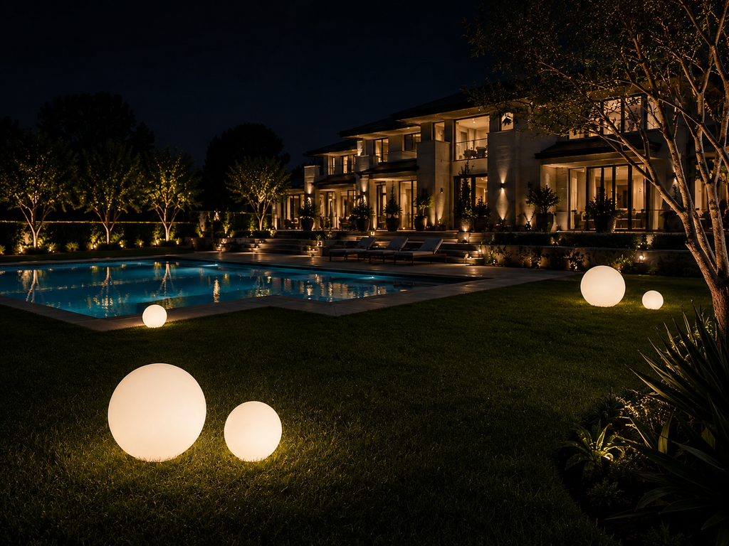 Garden Orb Lamp