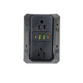 Portable 6-in-1 Wall Socket Extender Fast Charging Power Splitter Adapter