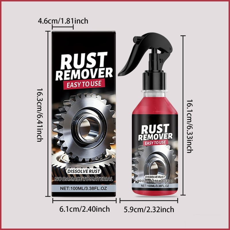 Versatile Nano Metal Rust Removal & Polishing Spray for Household & Automotive Metal Items