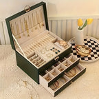 3-Tier Jewellery Box with Storage