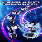 2.4GHz Remote Control Off-Road Car – Robot Transforming, LED Lights