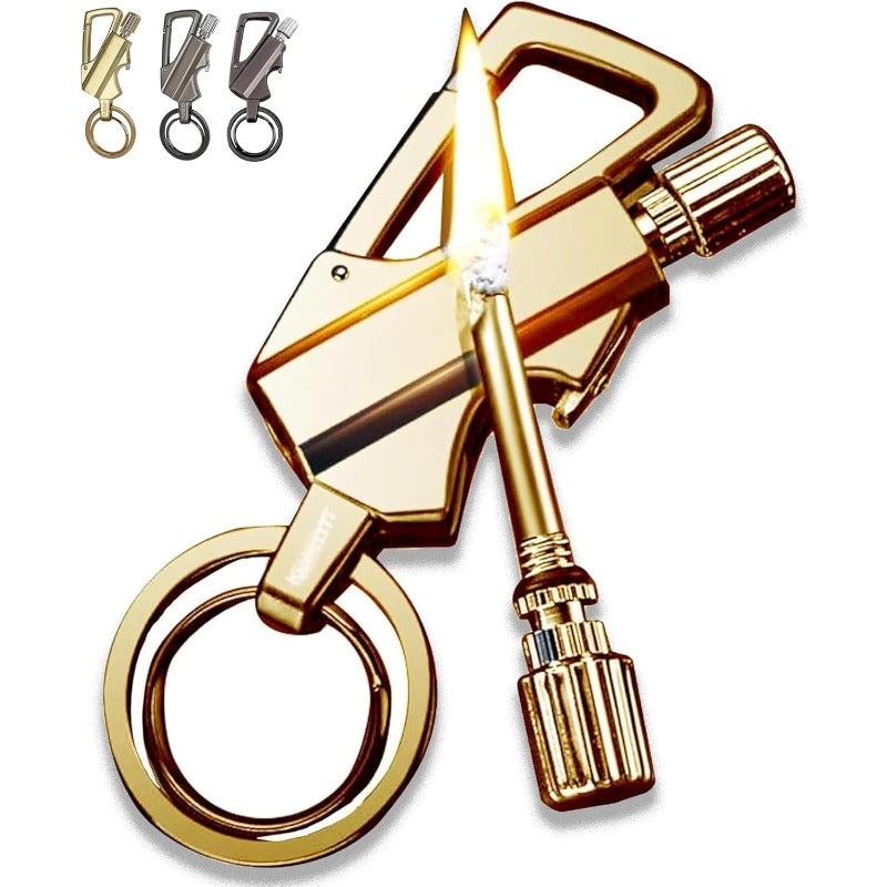 3-in-1 Kerosene Match Keychain