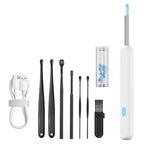 Ear Wax Removal Kit with Camera, Light and 6 Ear Spoons