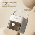 Easy-Release Silicone Ice Cube Tray with Storage
