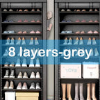 10-Layer 9 Grid Shoe Rack Shelf Storage Closet Organizer