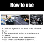 Car scratch repair wax, car paint protection polishing scratch remover & surface care cleaner
