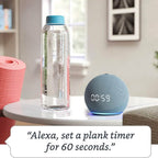 Echo Dot (4th Gen) | Smart Speaker With Clock and Alexa  (Refurbished)