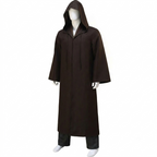 Halloween Costumes Adult Hooded Adventure Star Robe Set