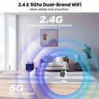 3MP Smart Home Security Camera – Night Vision, Two-Way Audio, Motion Detection, Alexa Compatible