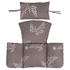 Egg Chair Hanging Basket Seat Soft Cushion with Headrest