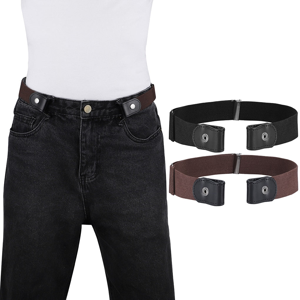 No Buckle Elastic Waist Belt