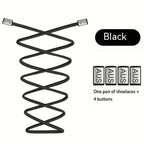 Elastic Shoelaces - 100CM Long, Easy, Durable and Comfortable