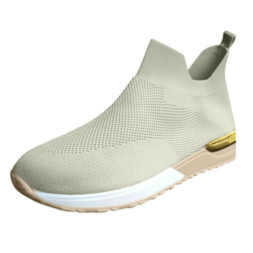 Comfy Slip-On Sneakers with Elastic